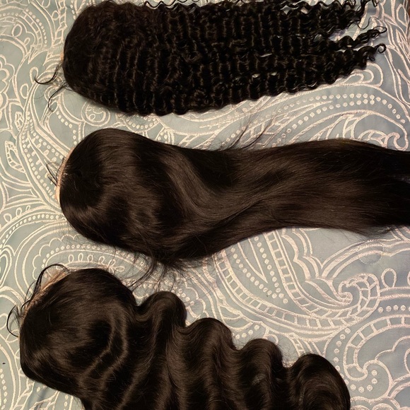 26” human hair frontal wigs